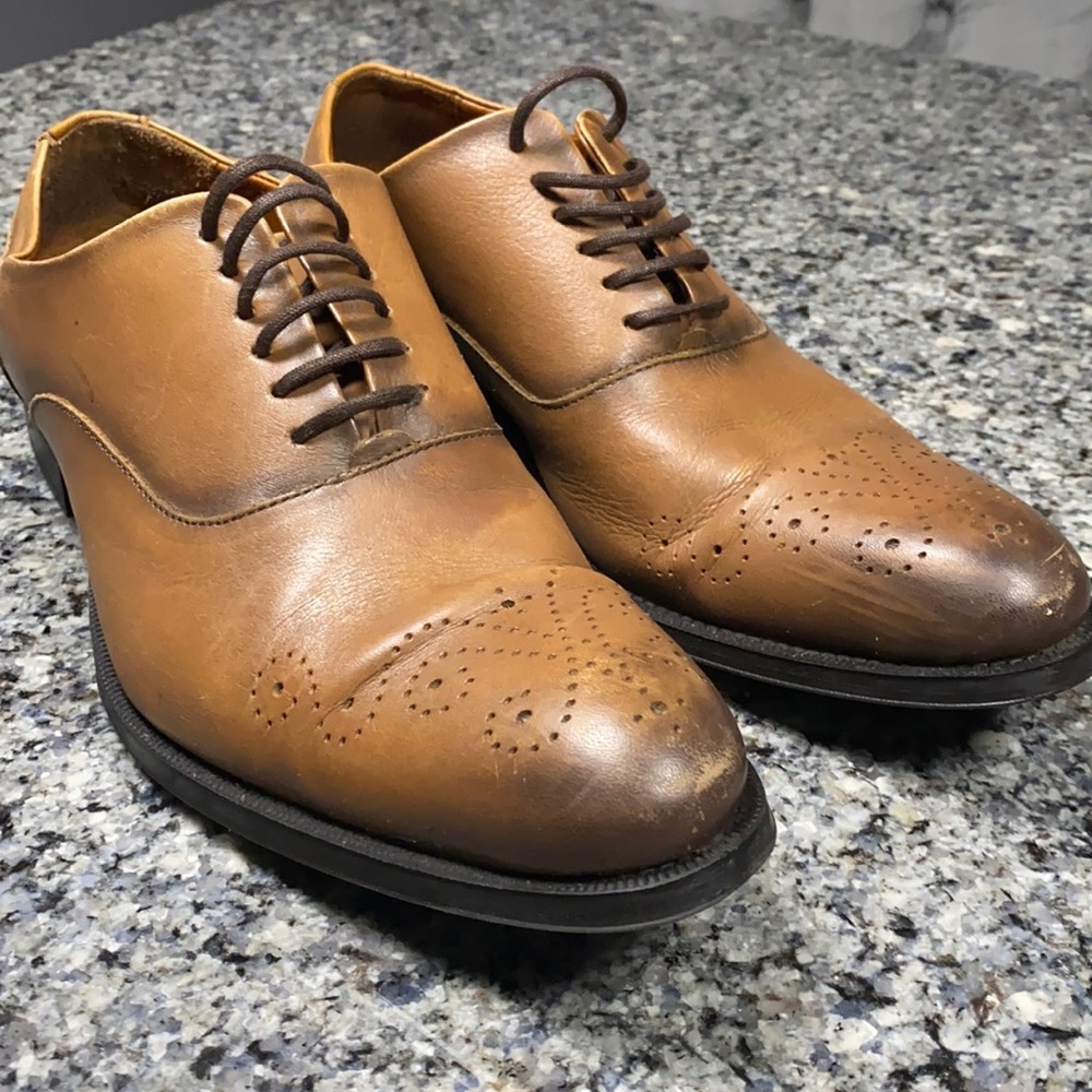 Zara Mens Oxfords/ Brogue Dress Shoes